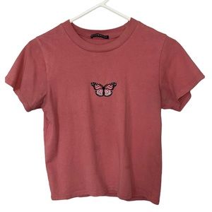 Brandy Melville Butterfly Top